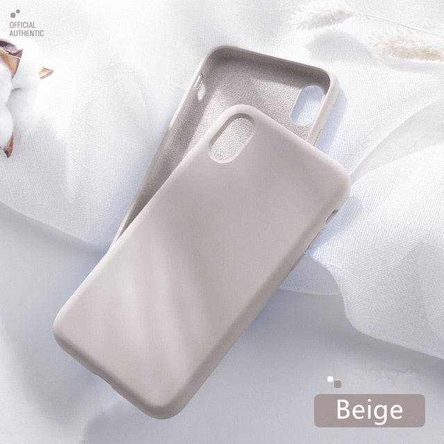 Official Liquid Silicone Phone Case iPhone