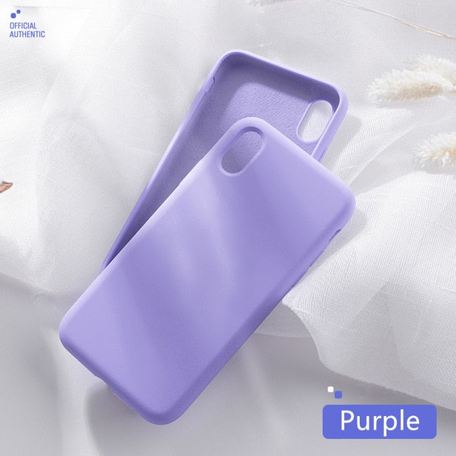 Official Liquid Silicone Phone Case iPhone