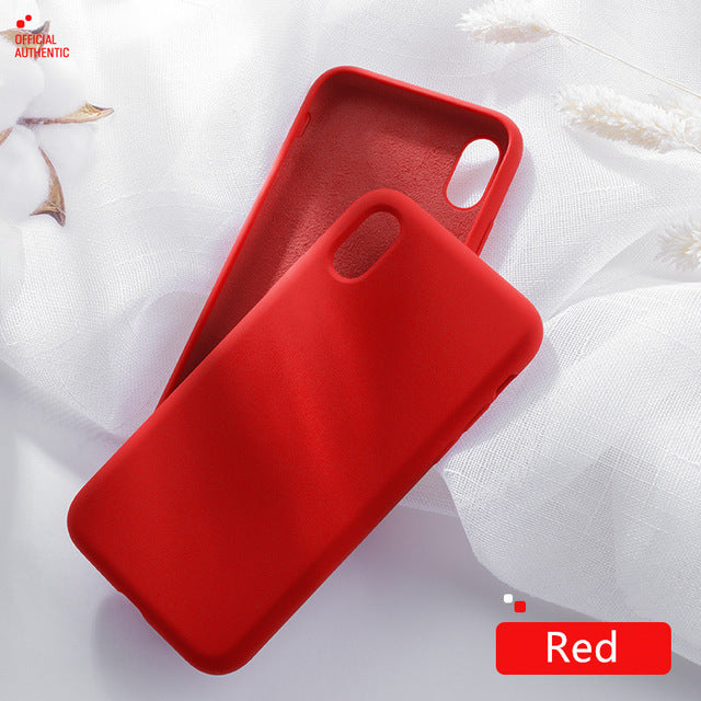 Official Liquid Silicone Phone Case iPhone