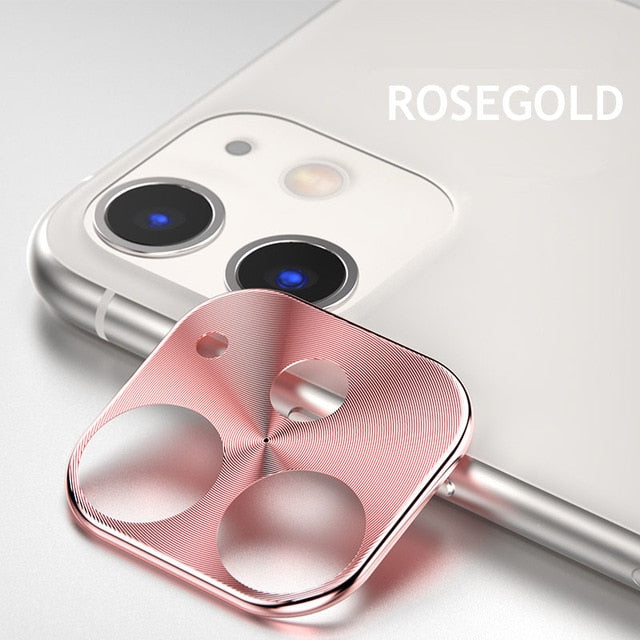 Metal Rear Camera Lens Case Cover For iPhone 11 Camera