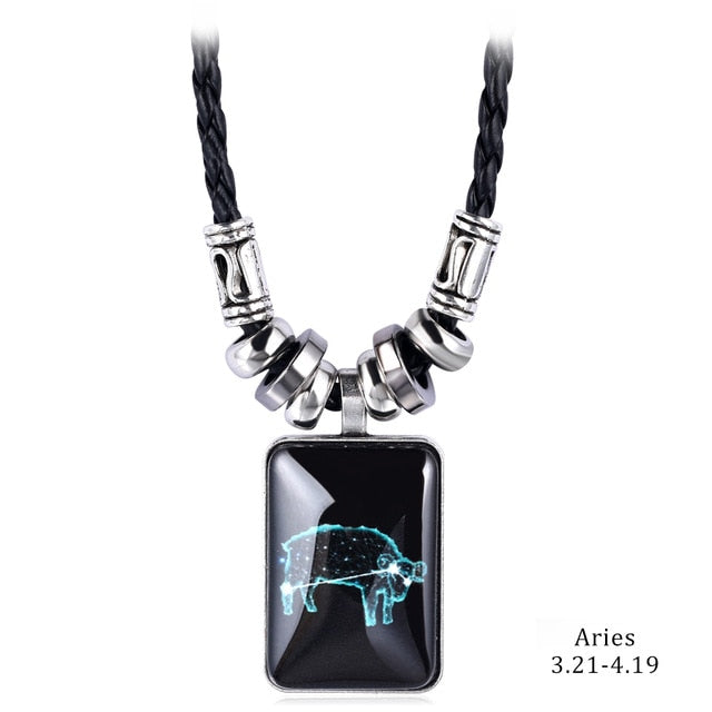 Zodiac Astrology Sign Horoscope Animal Necklace