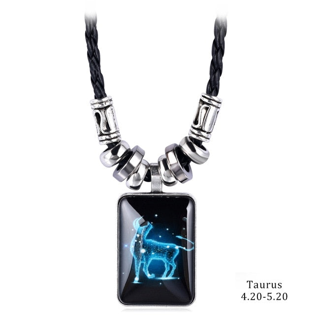 Zodiac Astrology Sign Horoscope Animal Necklace