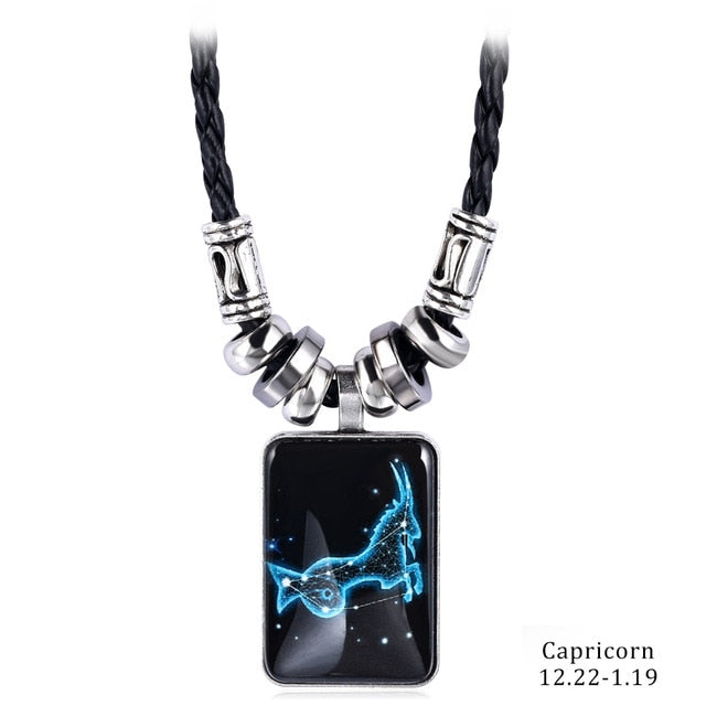 Zodiac Astrology Sign Horoscope Animal Necklace