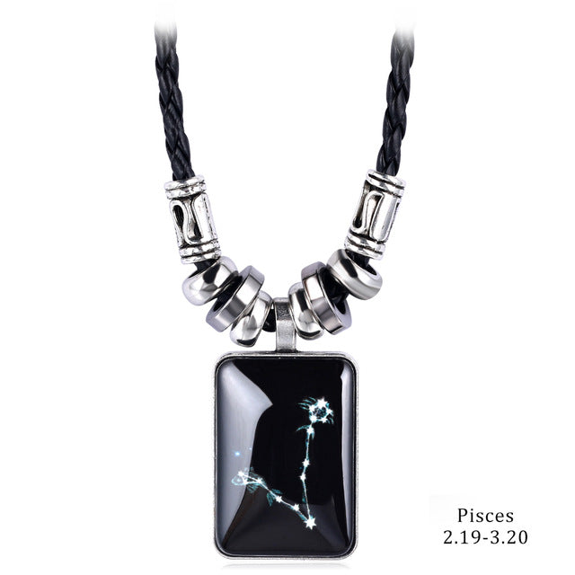 Zodiac Astrology Sign Horoscope Animal Necklace