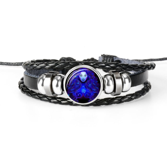 12 Constellation Zodiac Sign Bracelets