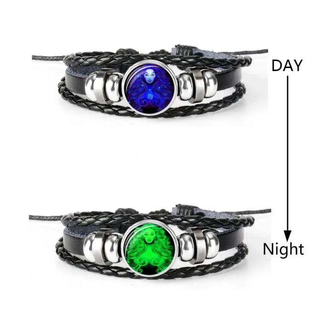 12 Constellation Zodiac Sign Bracelets