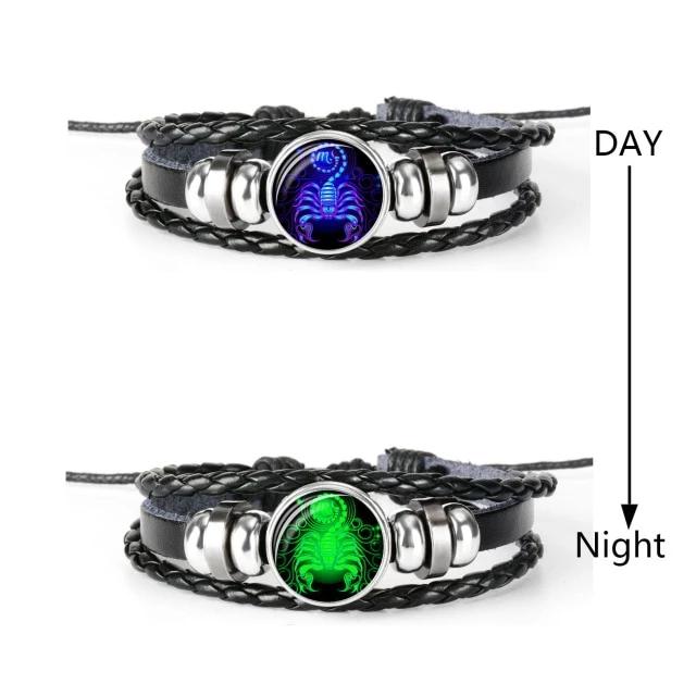 12 Constellation Zodiac Sign Bracelets