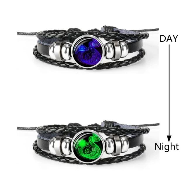 12 Constellation Zodiac Sign Bracelets