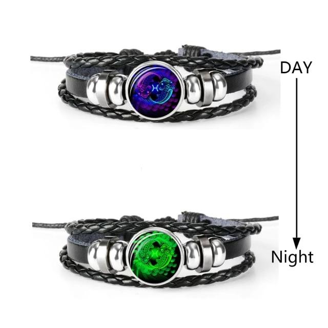 12 Constellation Zodiac Sign Bracelets