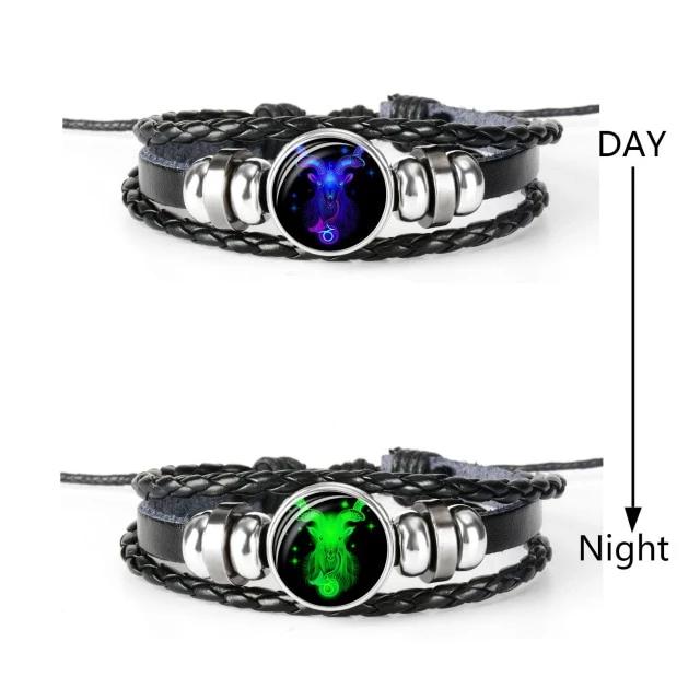 12 Constellation Zodiac Sign Bracelets