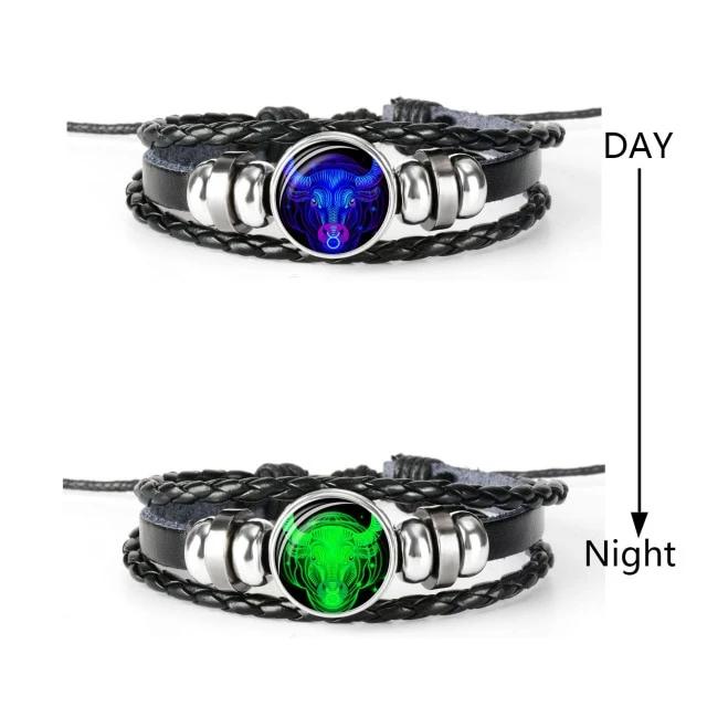 12 Constellation Zodiac Sign Bracelets